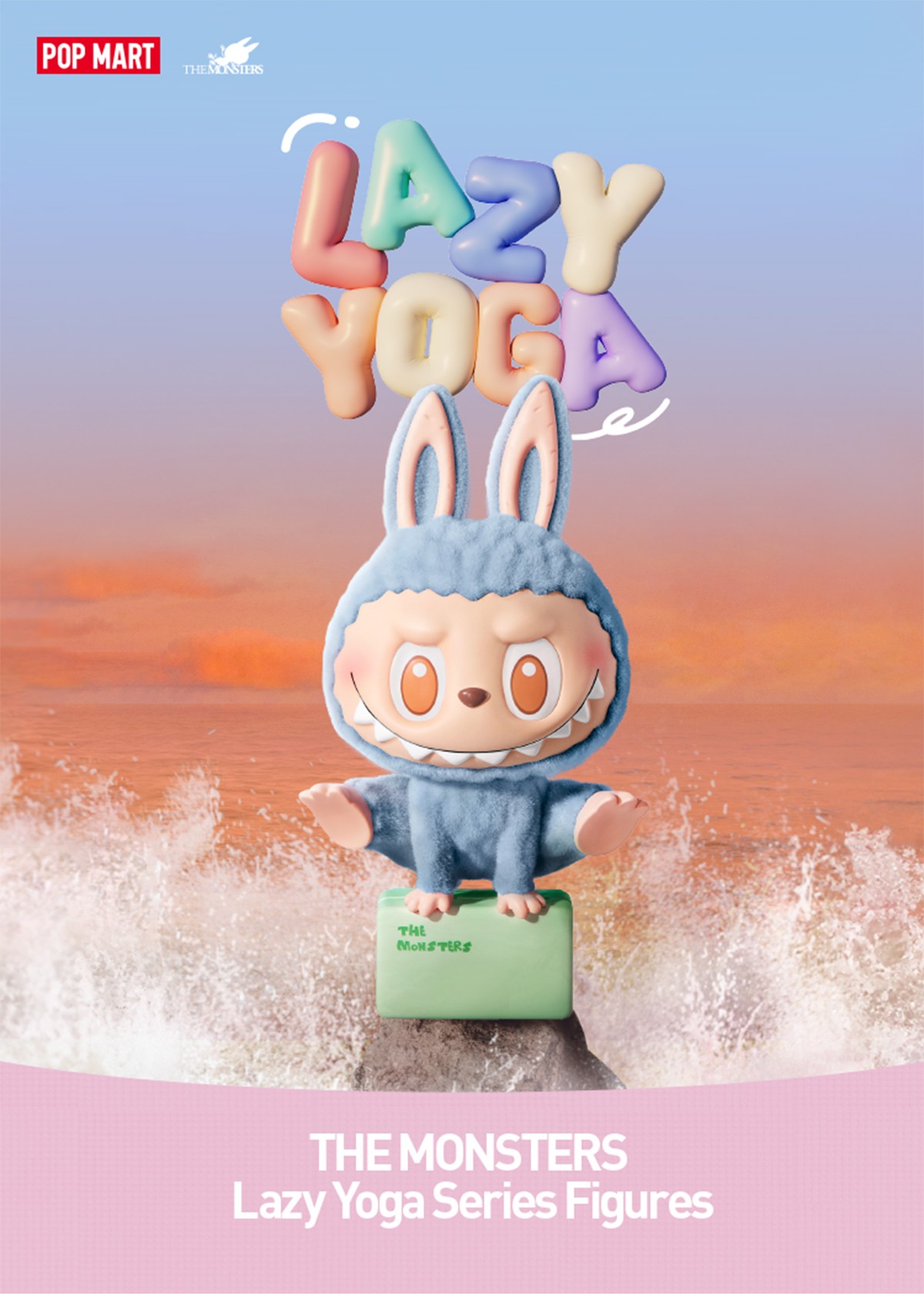 THE MONSTERS — Lazy Yoga Blind Box | POP MART — official detail