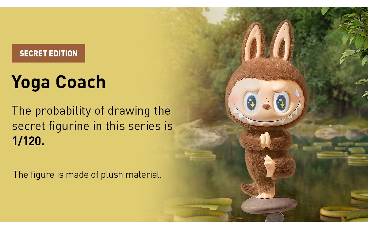 THE MONSTERS — Lazy Yoga Blind Box | POP MART — official detail