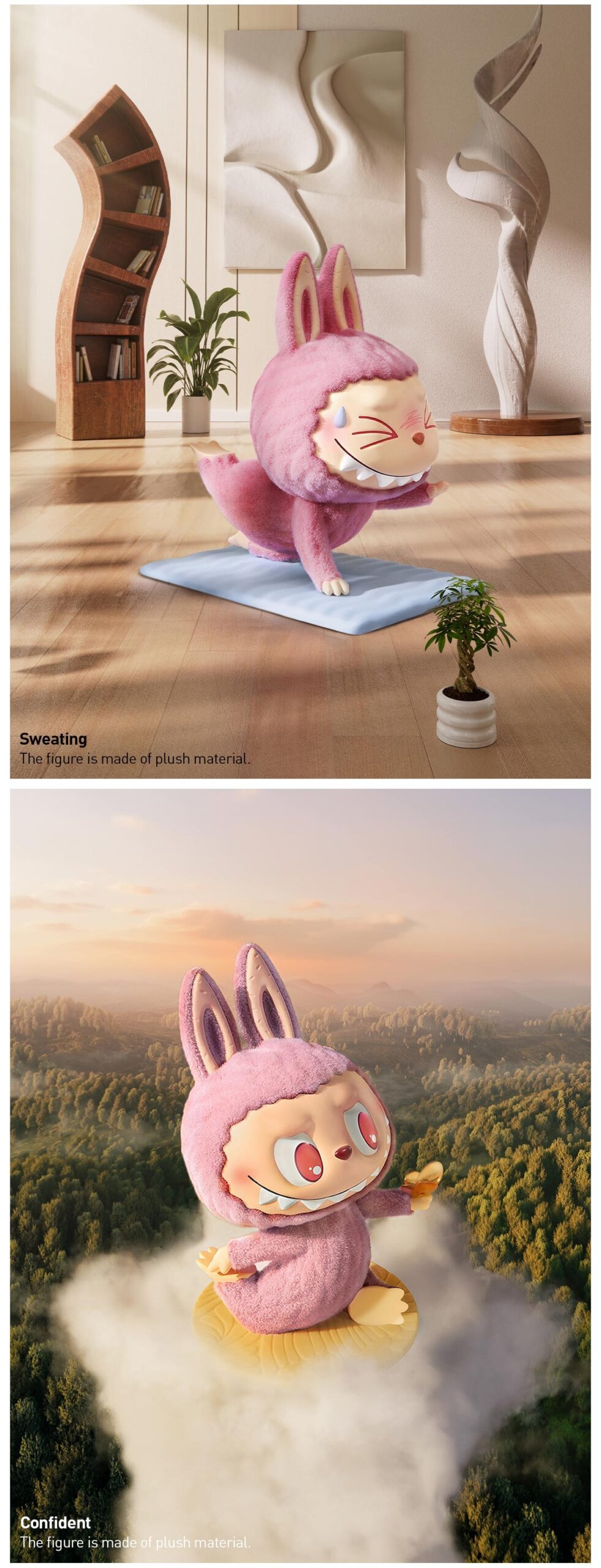 THE MONSTERS — Lazy Yoga Blind Box | POP MART — official detail