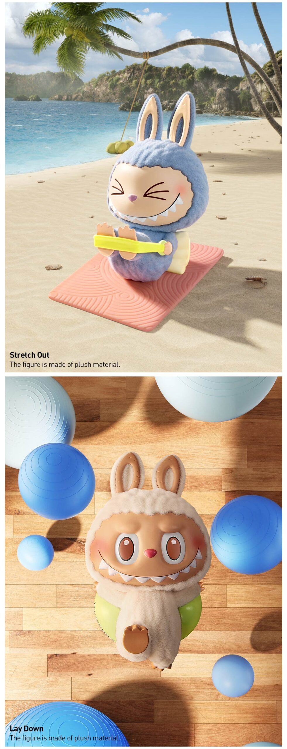 THE MONSTERS — Lazy Yoga Blind Box | POP MART — official detail