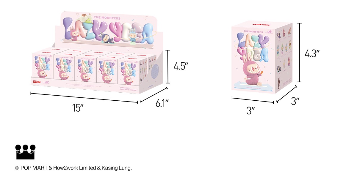 THE MONSTERS — Lazy Yoga Blind Box | POP MART — official detail