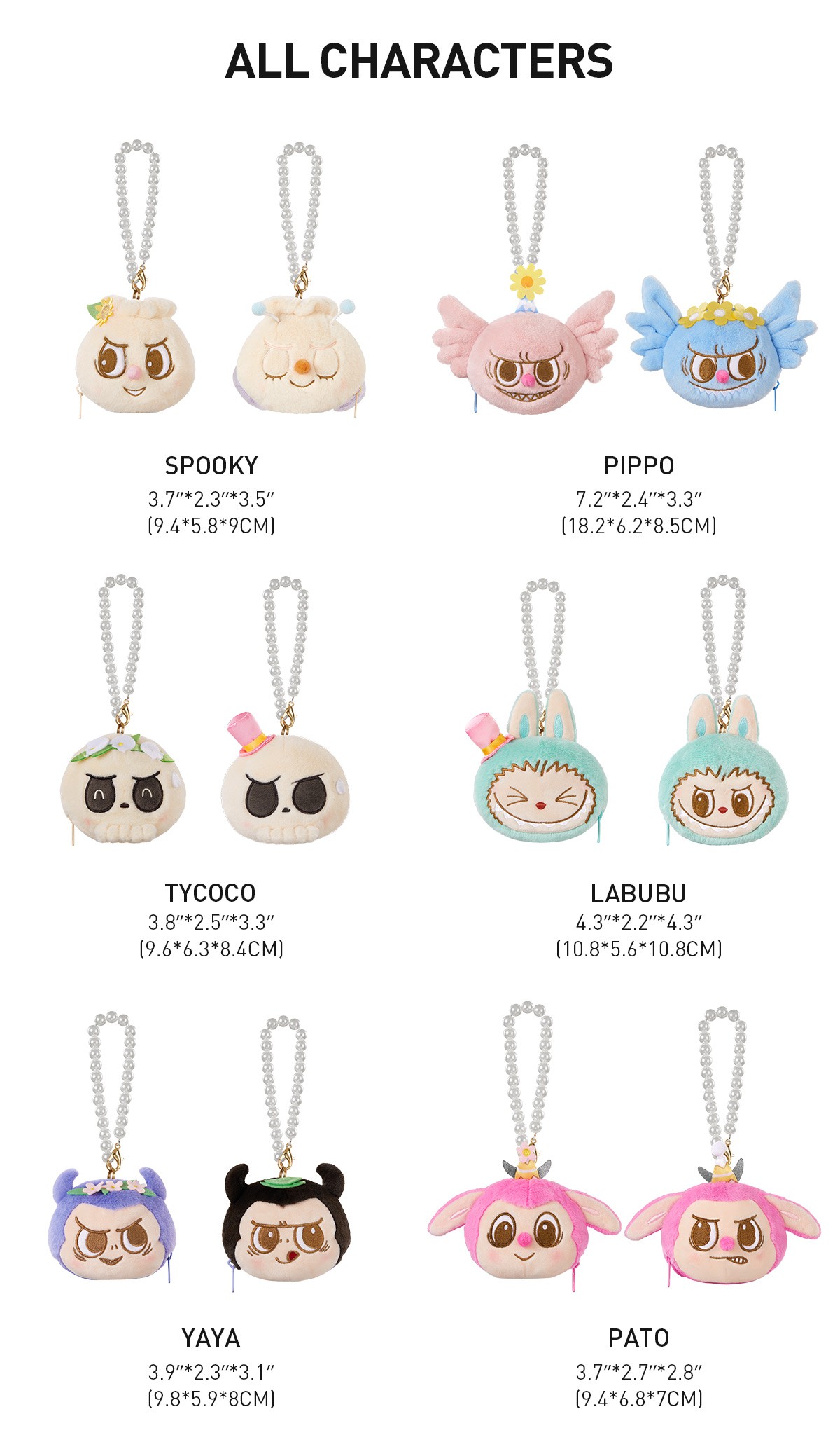 THE MONSTERS — Party Reversible Plush Toy Blind Box | POP MART — official detail