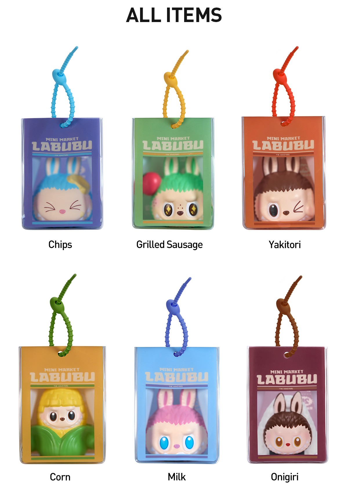 THE MONSTERS — Wacky Mart Squishy Charm Blind Box | POP MART — official detail
