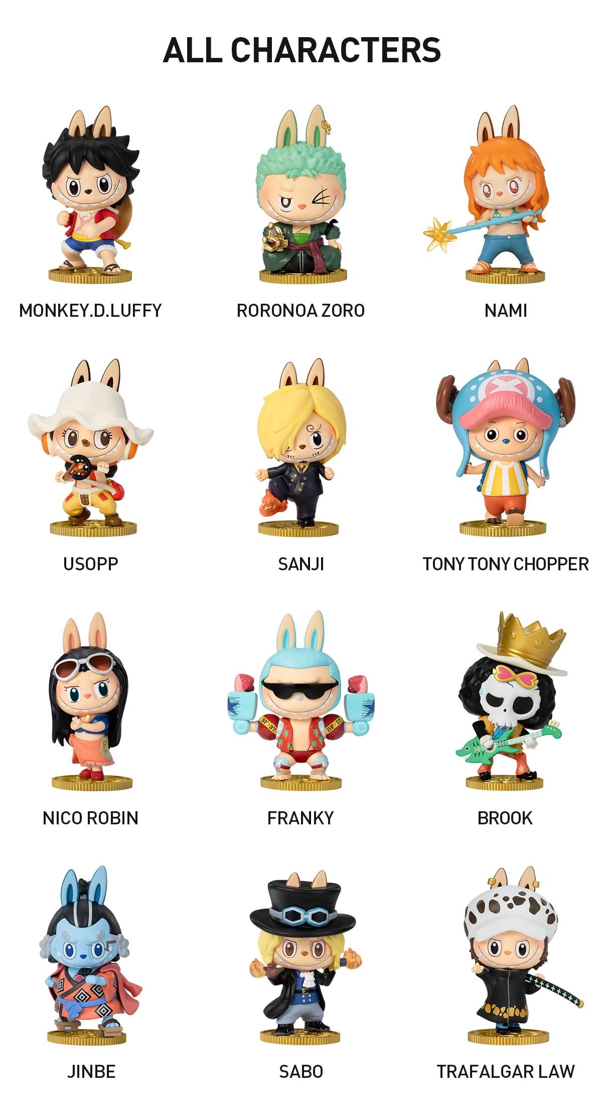 THE MONSTERS — One Piece Blind Box | POP MART — official detail