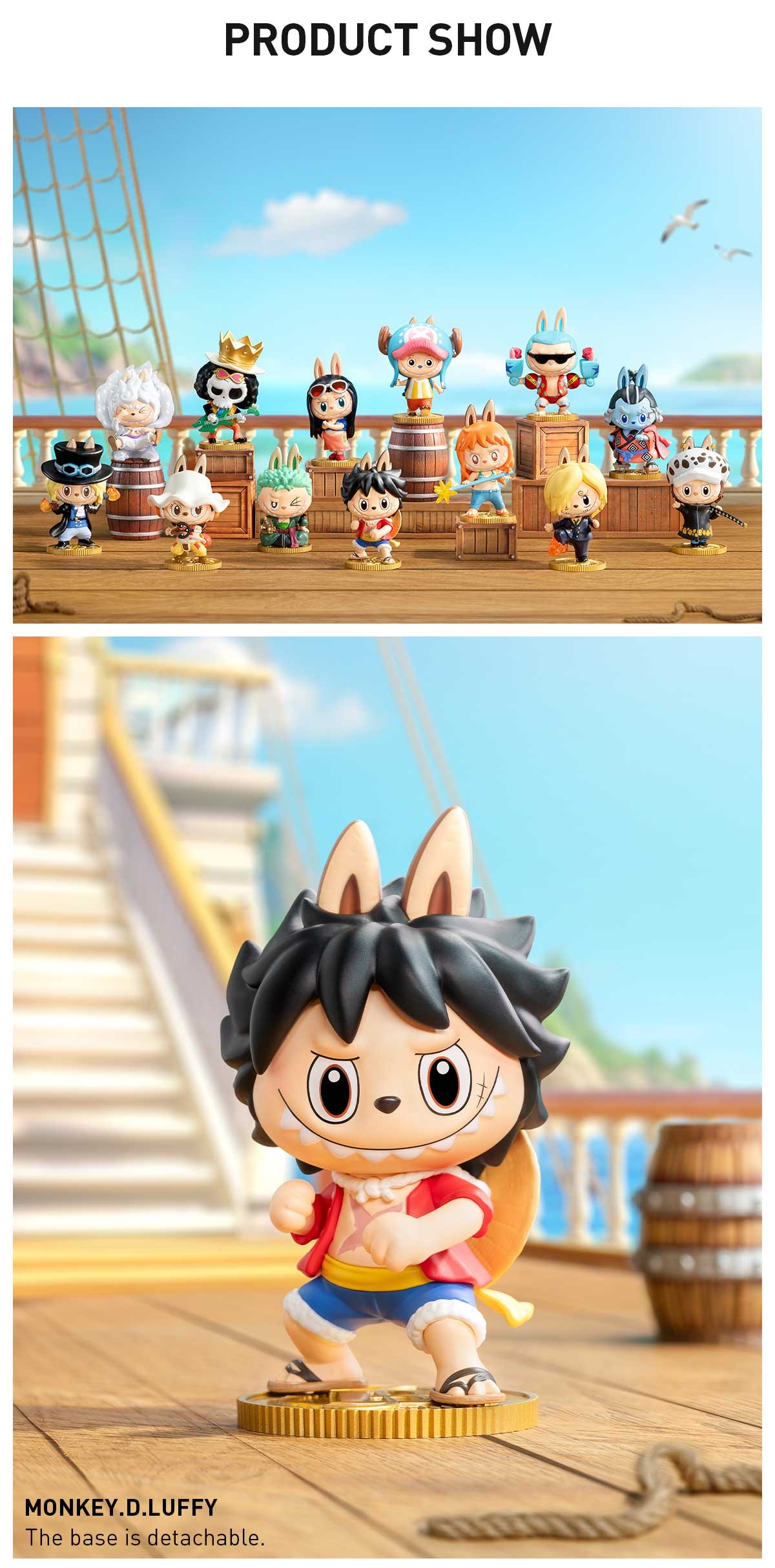 THE MONSTERS — One Piece Blind Box | POP MART — official detail