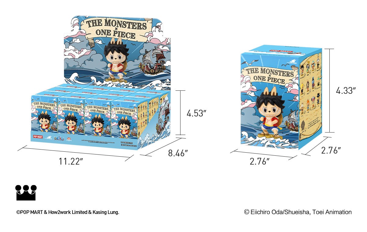 THE MONSTERS — One Piece Blind Box | POP MART — official detail