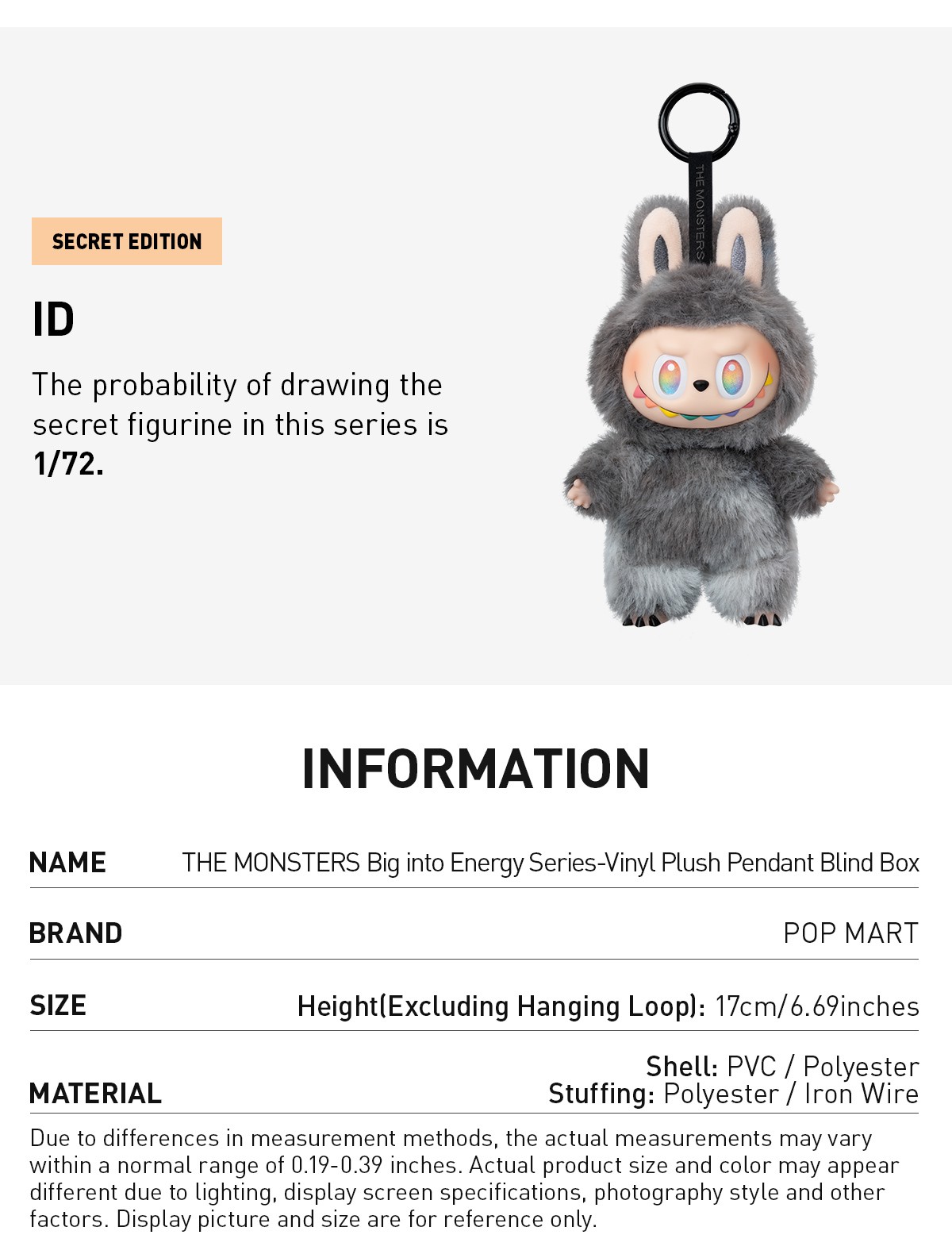 THE MONSTERS — Big into Energy Blind Box | POP MART — official detail