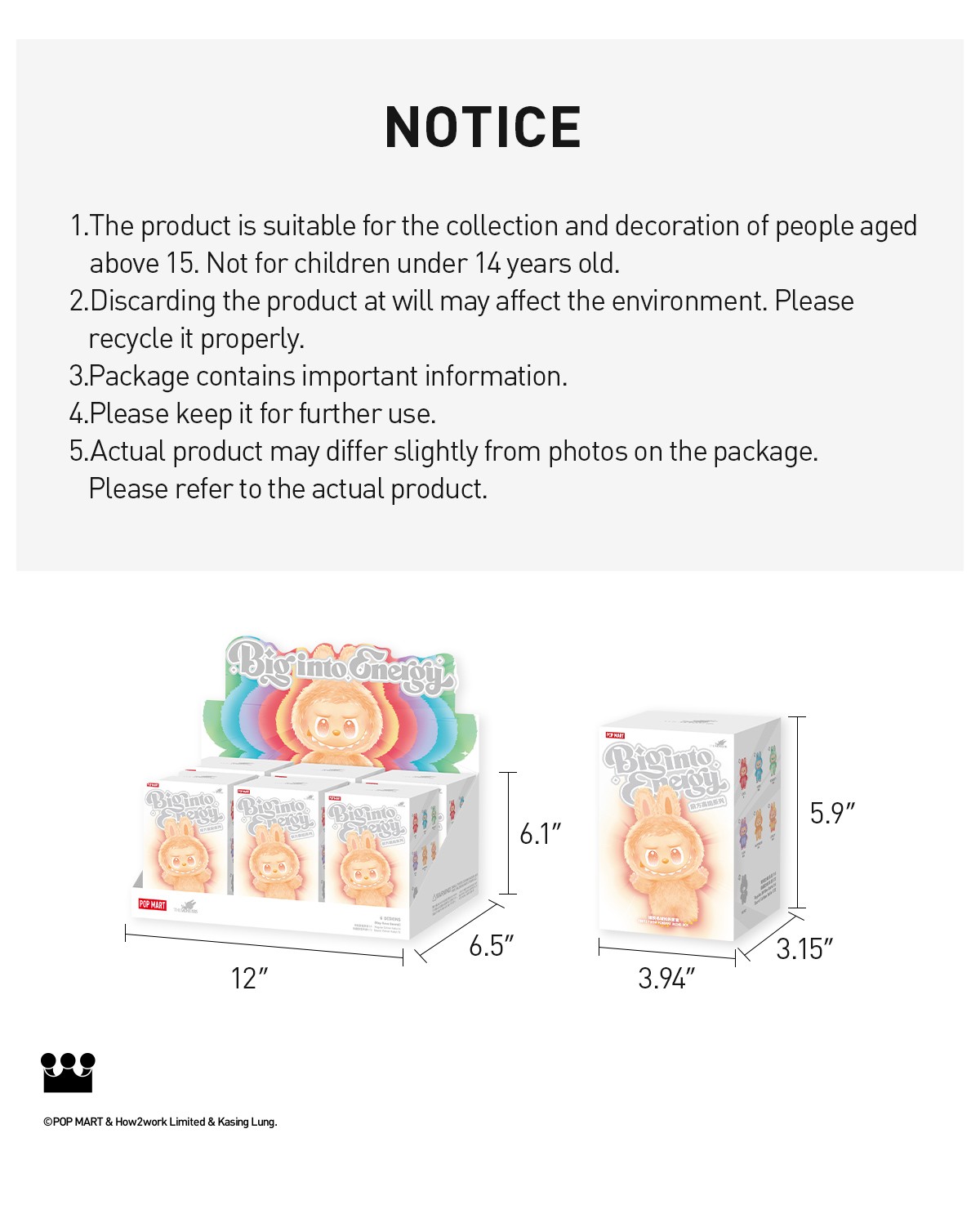 THE MONSTERS — Big into Energy Blind Box | POP MART — official detail