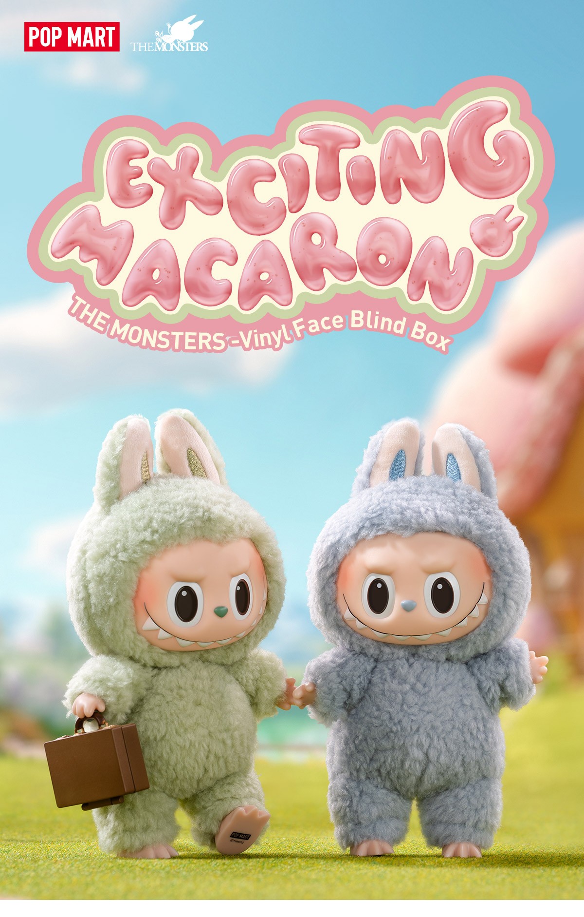THE MONSTERS — Exciting Macaron Blind Box | POP MART — official detail