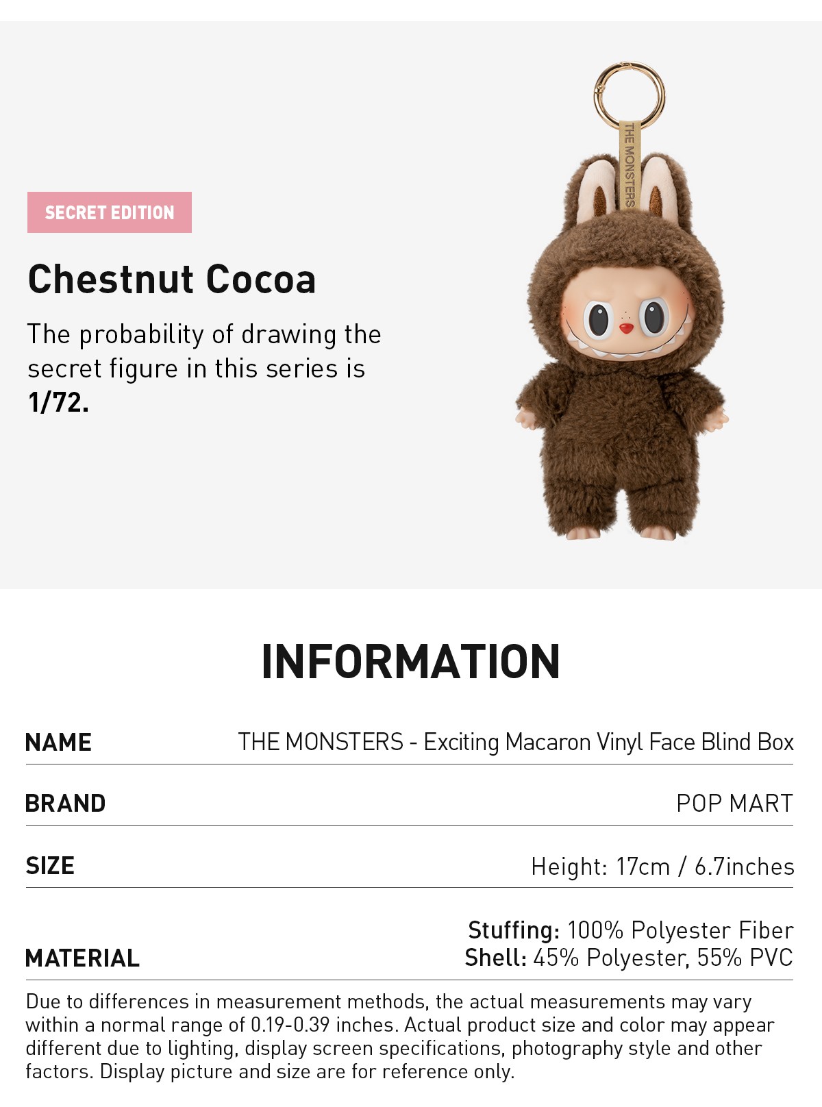 THE MONSTERS — Exciting Macaron Blind Box | POP MART — official detail