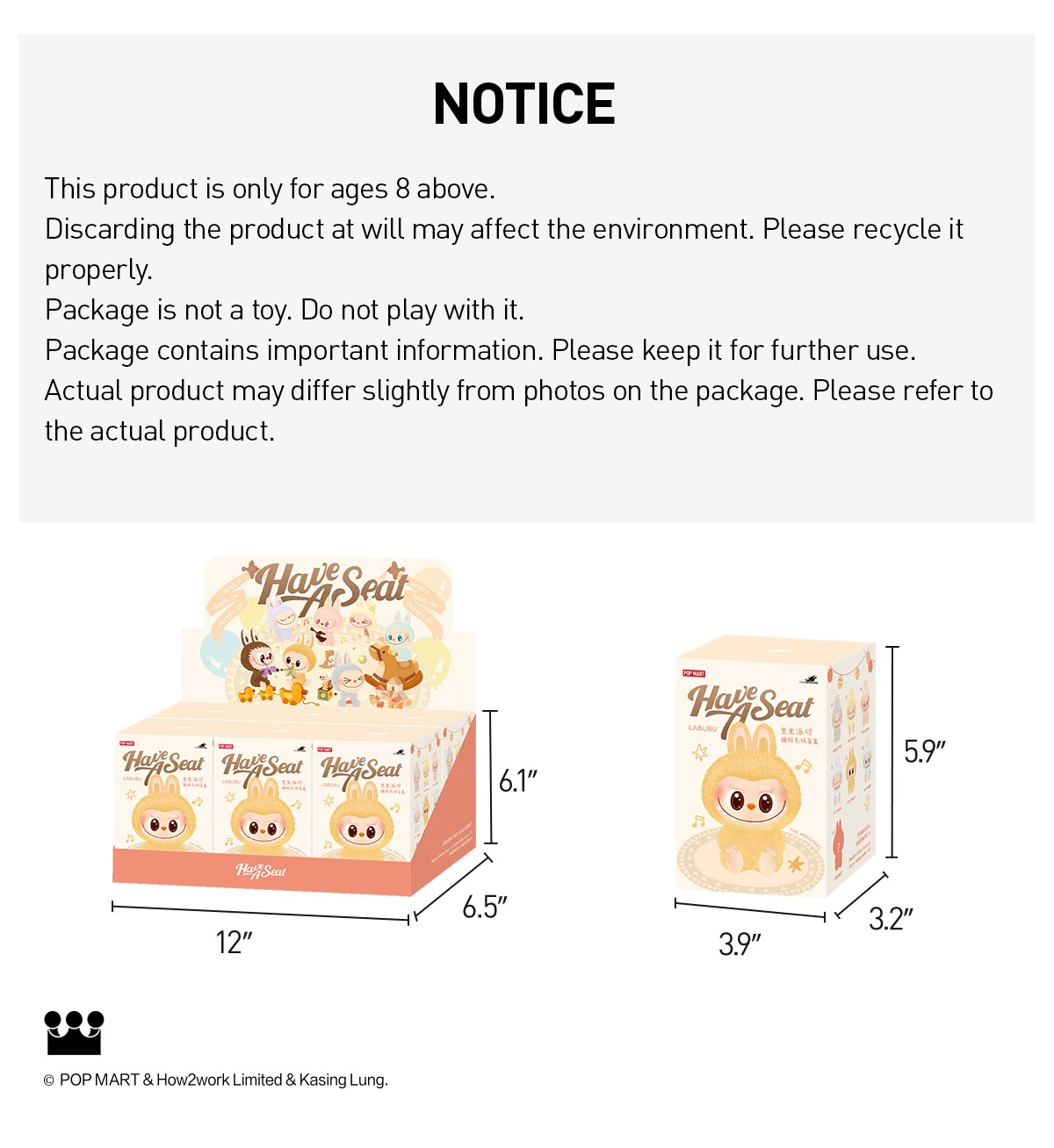 THE MONSTERS — Have a Seat Blind Box | POP MART — official detail