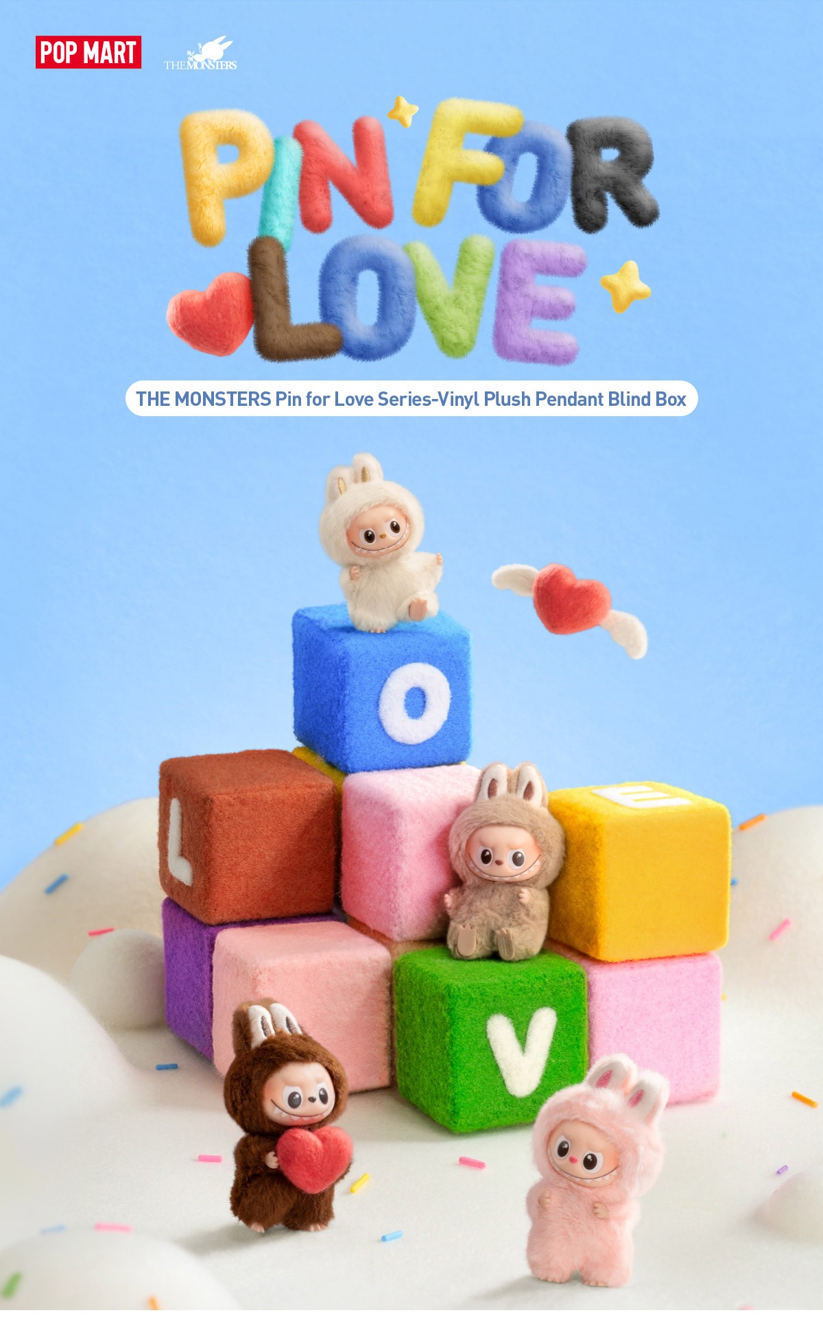 THE MONSTERS — Pin for Love (N-Z) Blind Box | POP MART — official detail