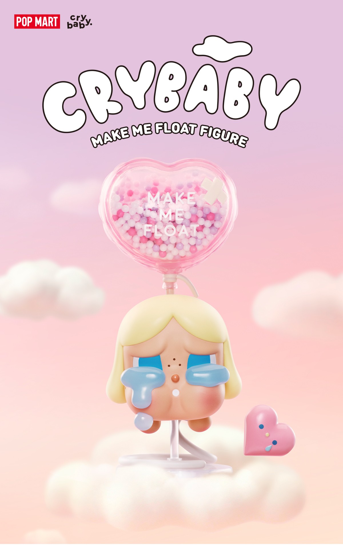 CRYBABY — Make Me Float | POP MART — official detail