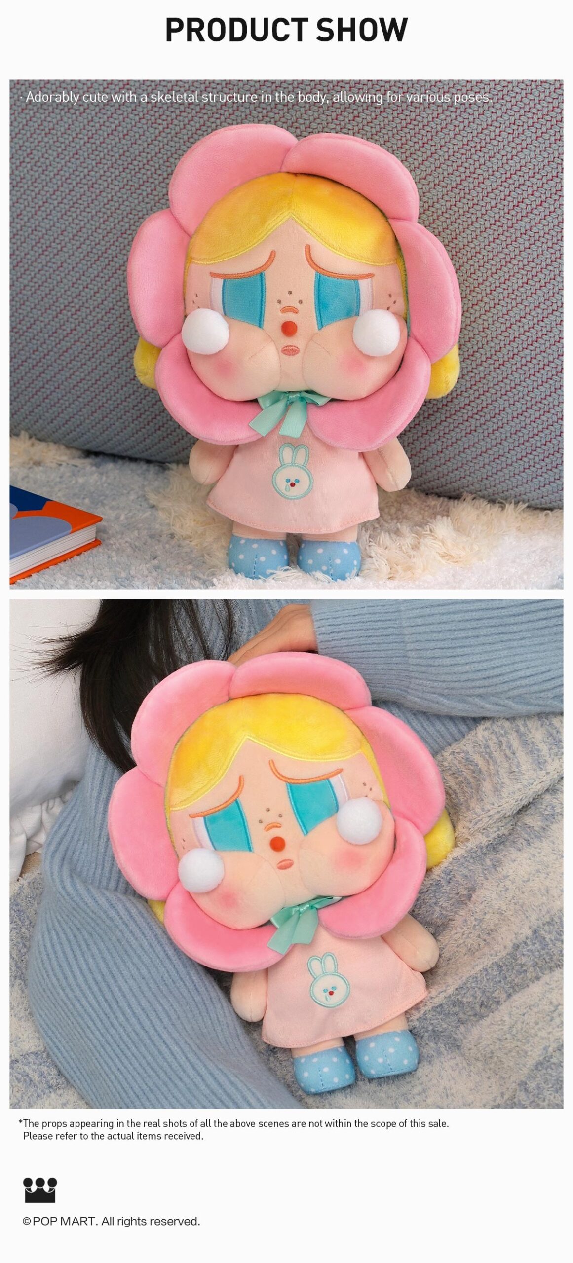 CRYBABY — Sad Club Plush Doll | POP MART — official detail