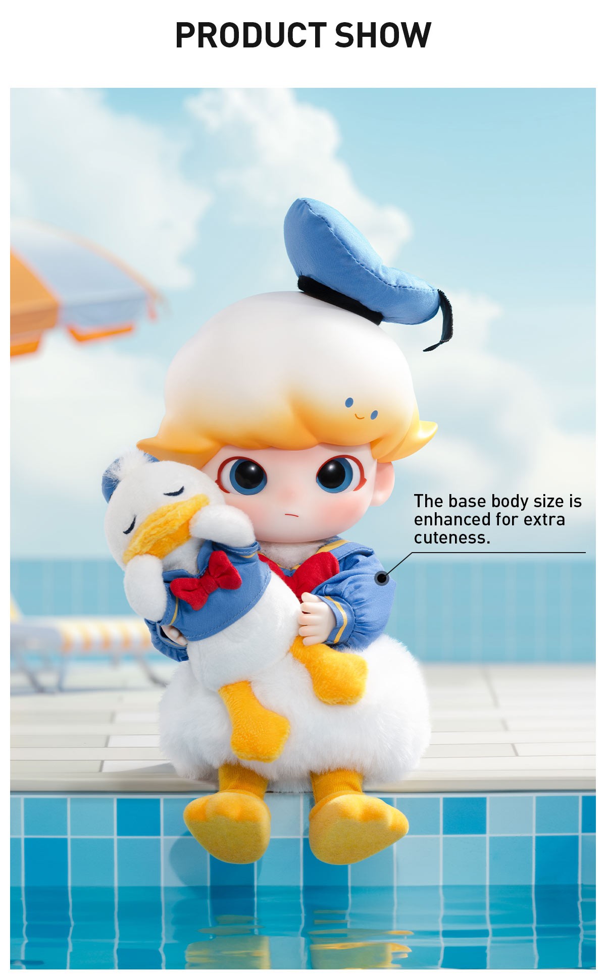 DIMOO — Donald Duck 1/8 Action Figure | POP MART — official detail