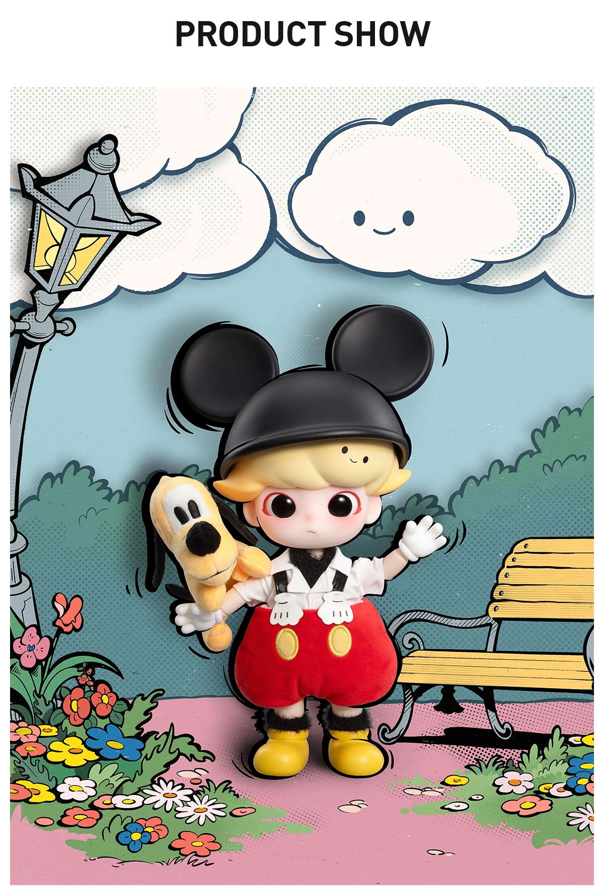 DIMOO — Mickey 1/8 Action Figure | POP MART — official detail