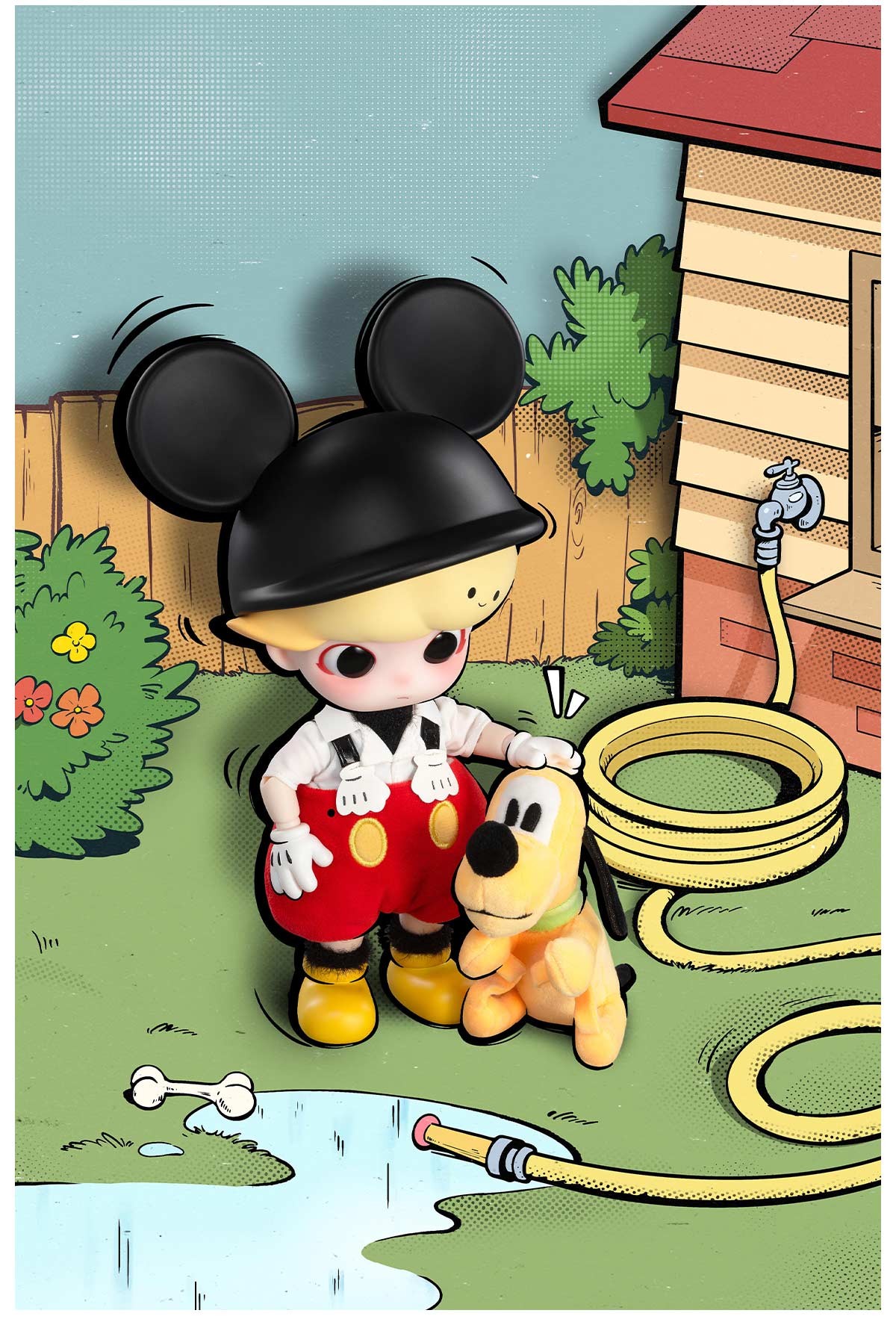 DIMOO — Mickey 1/8 Action Figure | POP MART — official detail