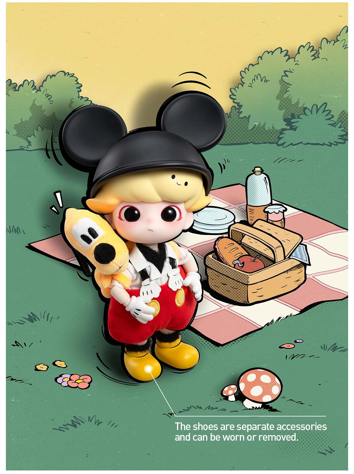 DIMOO — Mickey 1/8 Action Figure | POP MART — official detail