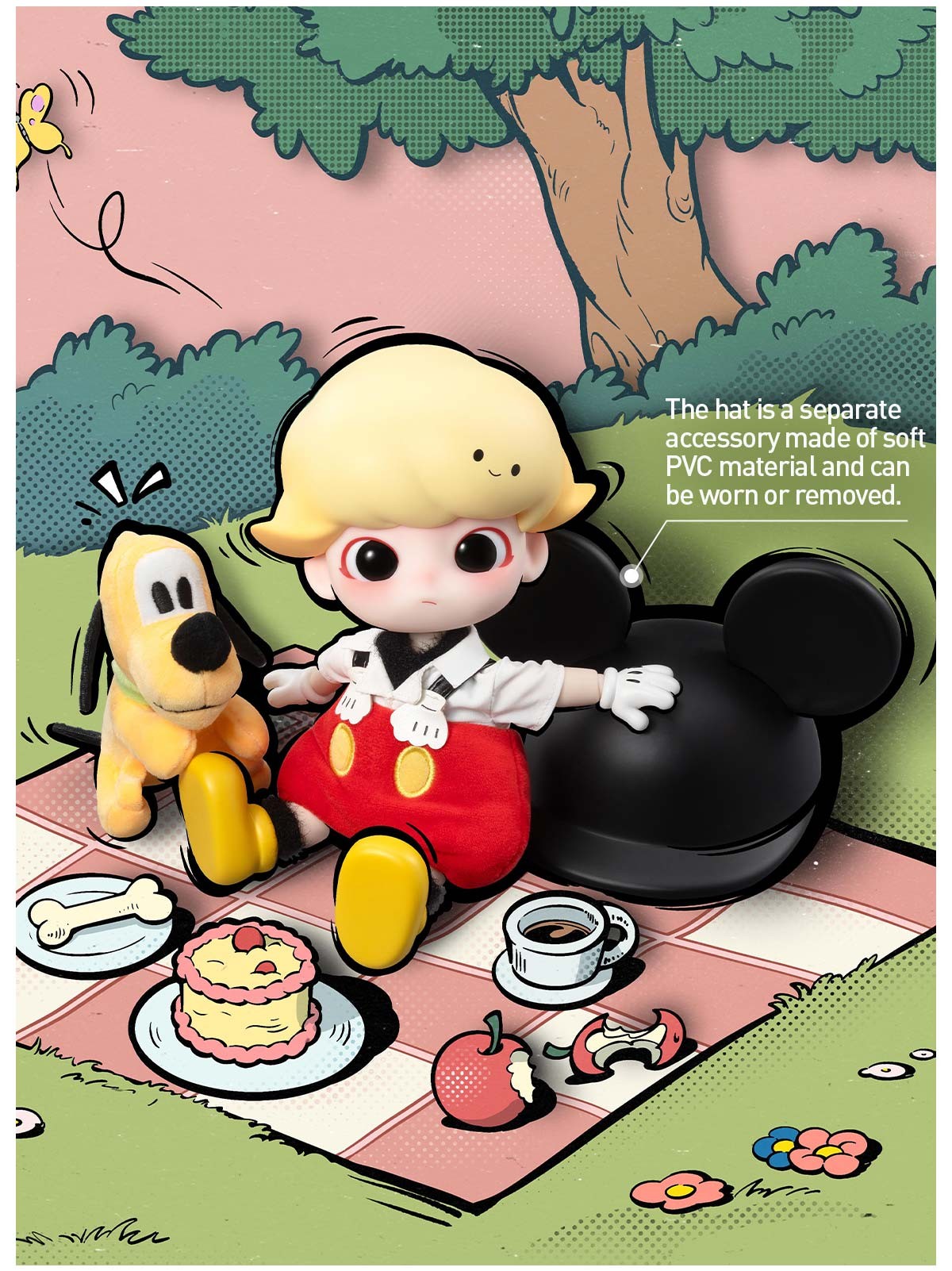 DIMOO — Mickey 1/8 Action Figure | POP MART — official detail