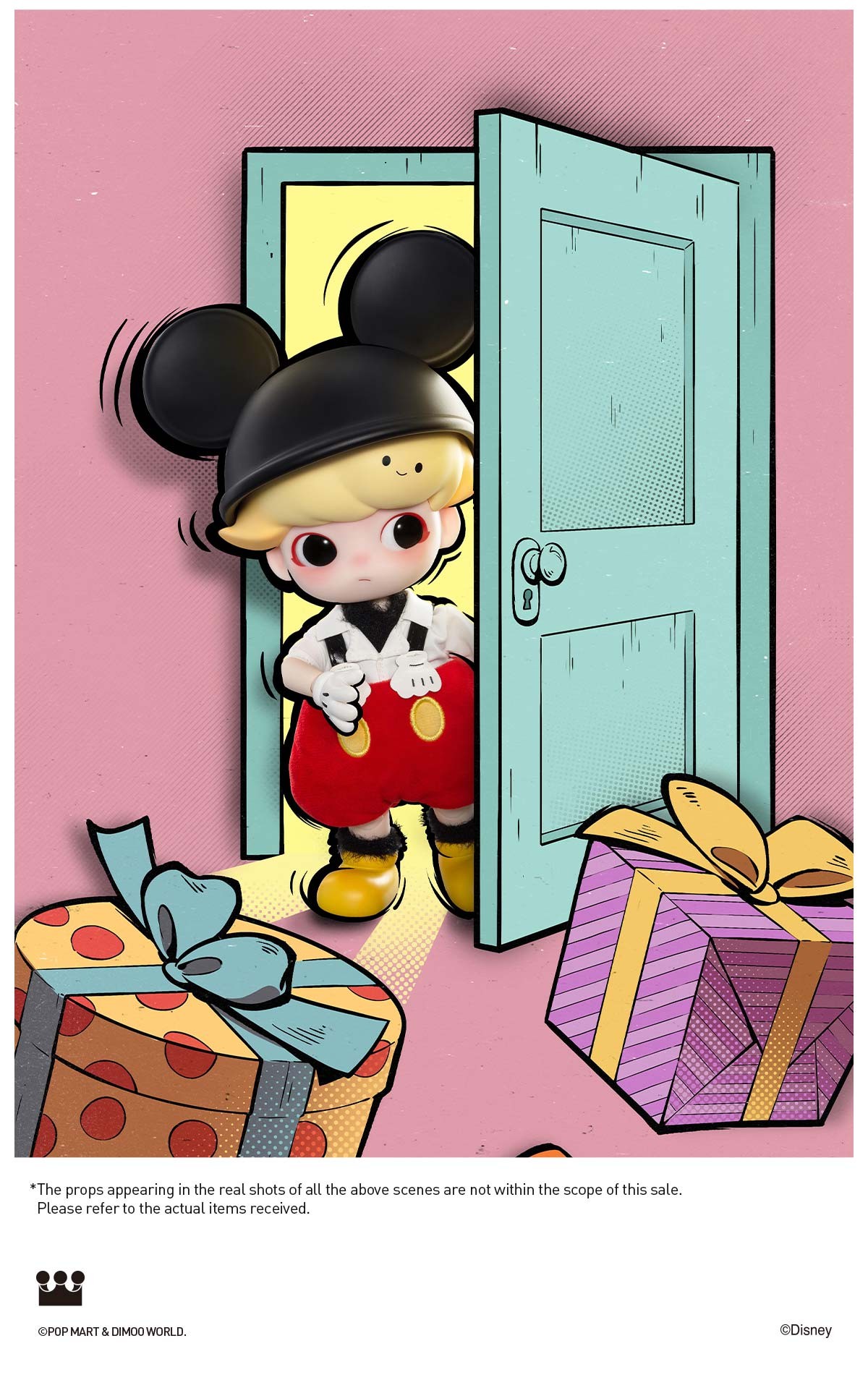 DIMOO — Mickey 1/8 Action Figure | POP MART — official detail