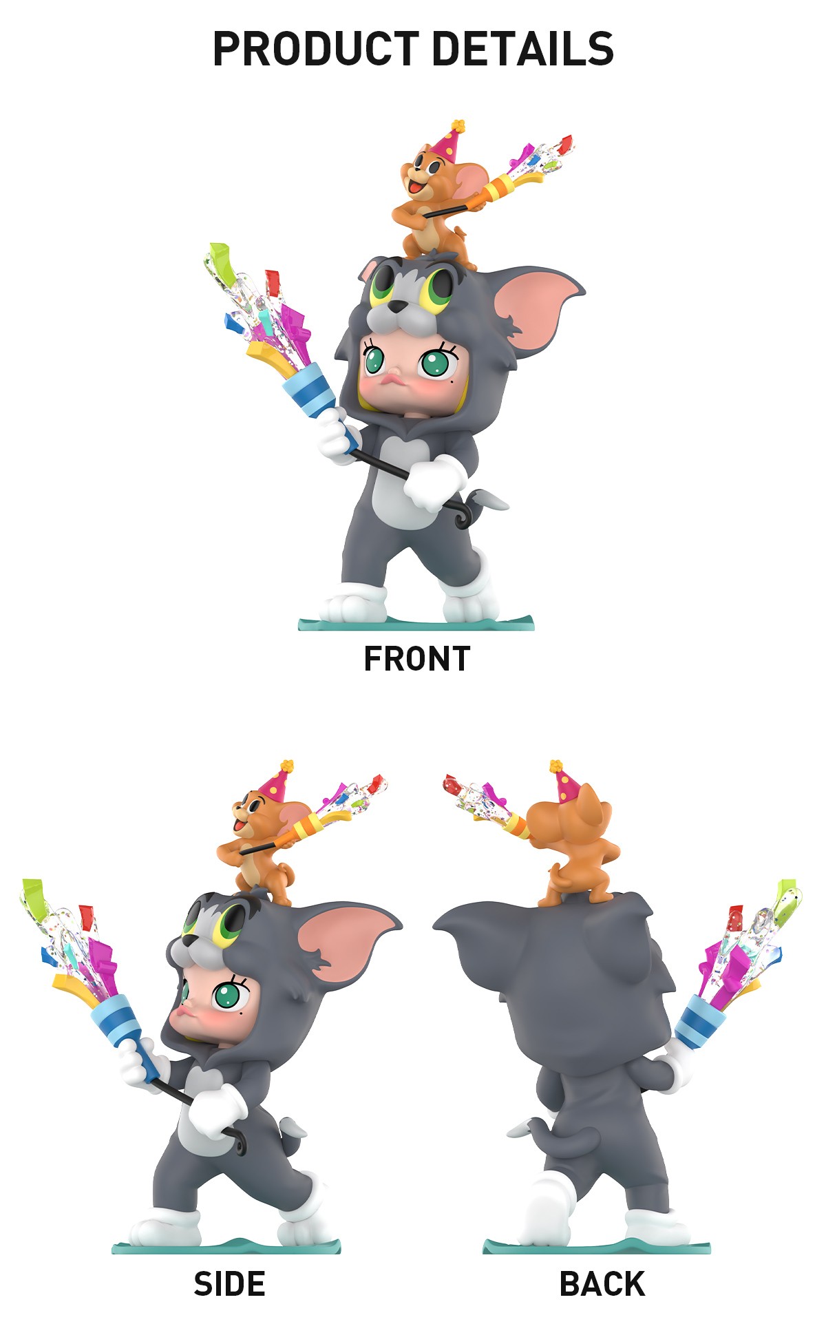 MOLLY × TOM & JERRY Figurine | POP MART — official detail