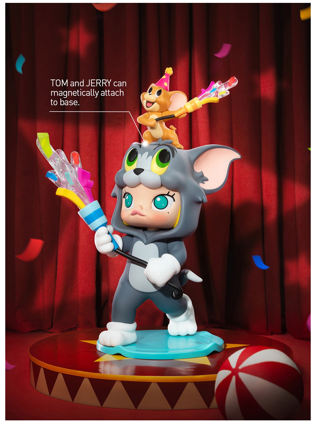 MOLLY × TOM & JERRY Figurine | POP MART — official detail