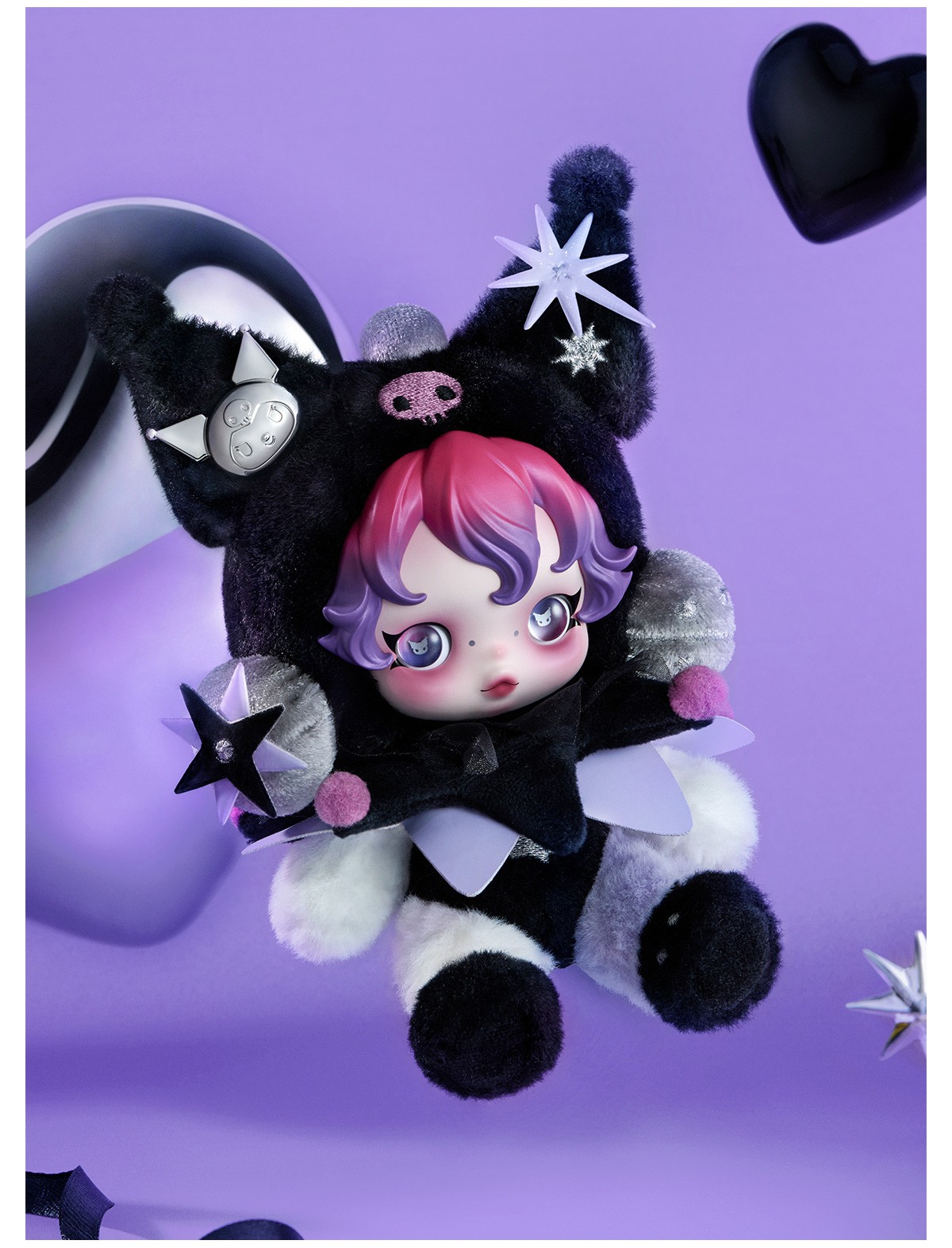 SKULLPANDA — Kuromi Plush | POP MART — official detail