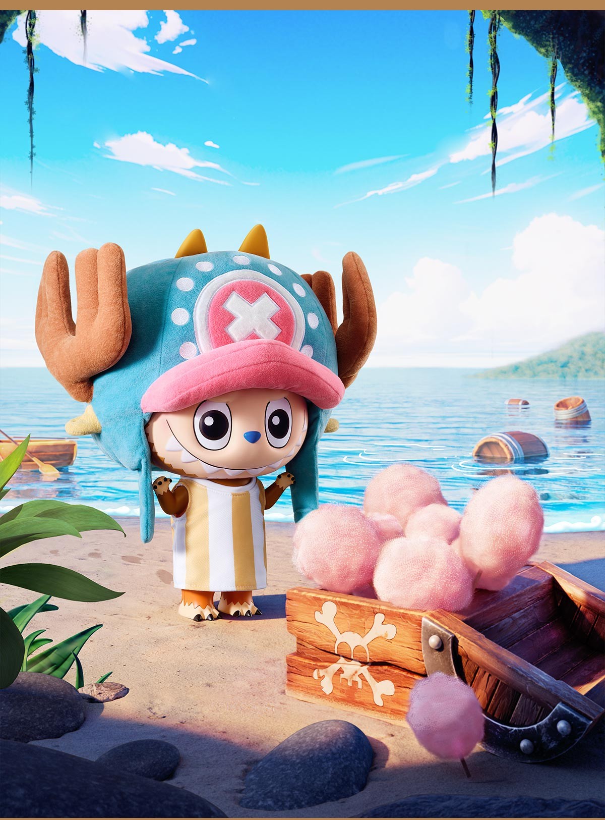 THE MONSTERS — MEGA 400% Tony Tony Chopper | POP MART — official detail