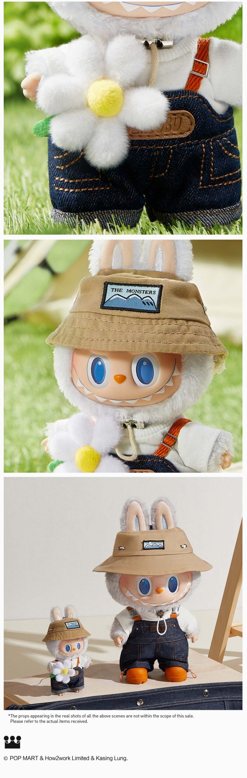THE MONSTERS — Fall in Wild Vinyl Plush Doll Pendant | POP MART — official detail