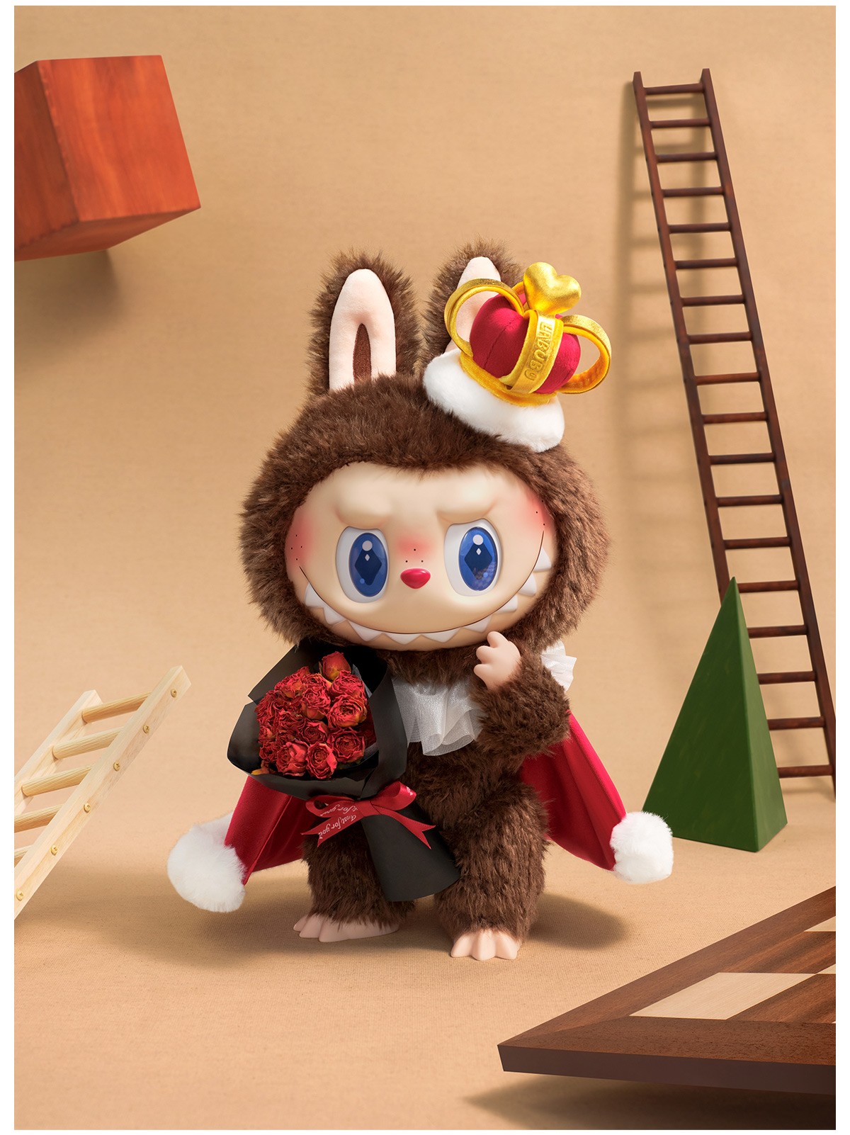 THE MONSTERS — Let's Checkmate Vinyl Plush Doll | POP MART — official detail