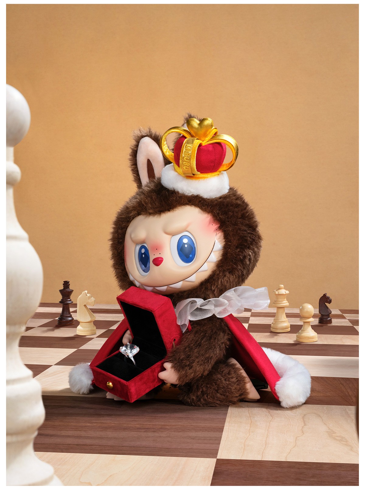 THE MONSTERS — Let's Checkmate Vinyl Plush Doll | POP MART — official detail