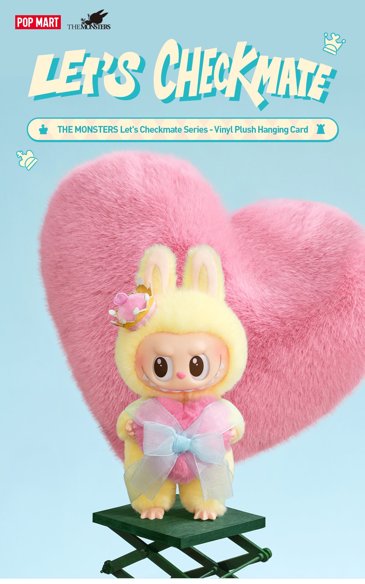 THE MONSTERS — Let's Checkmate Hanging Card | POP MART — official detail