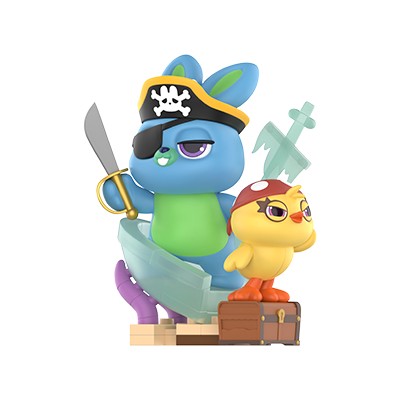 Pirate Ducky and Bunny