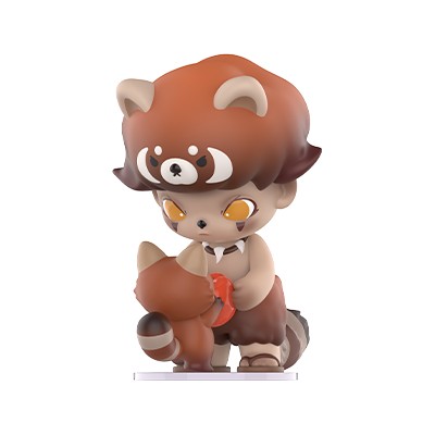 Red Panda With Apple