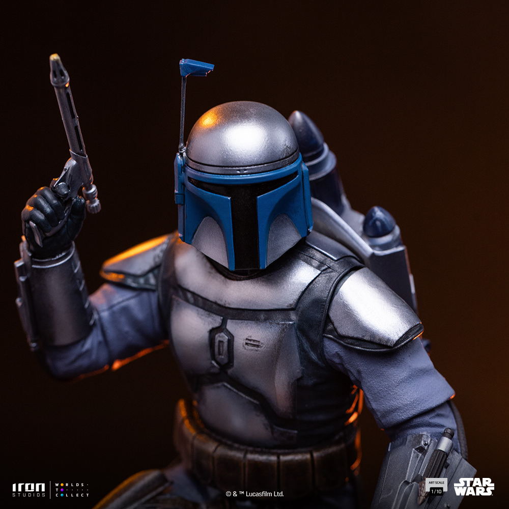 Jango Fett 1:10 Scale Statue by Iron Studios