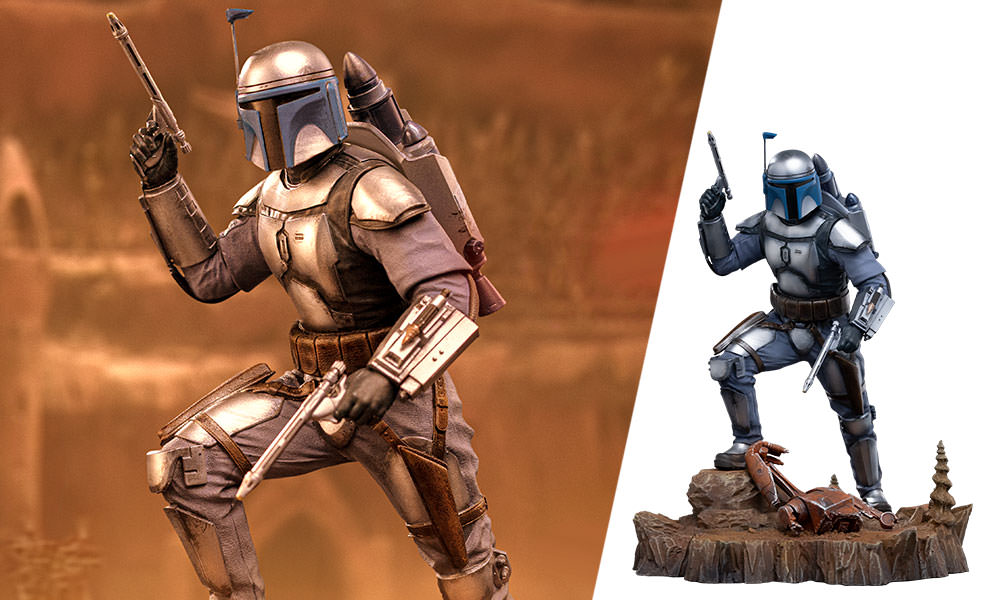 Jango Fett 1:10 Scale Statue by Iron Studios