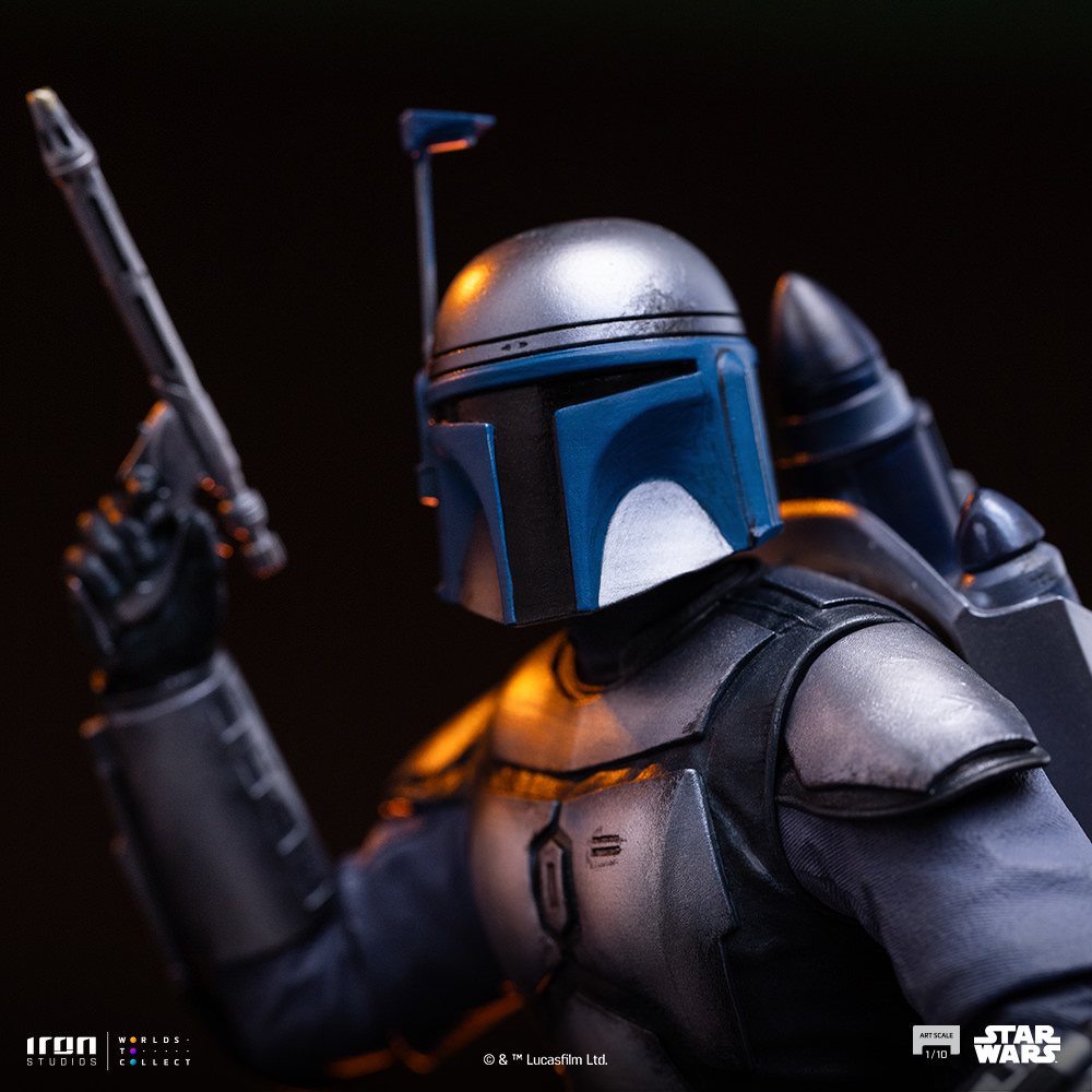 Jango Fett 1:10 Scale Statue by Iron Studios