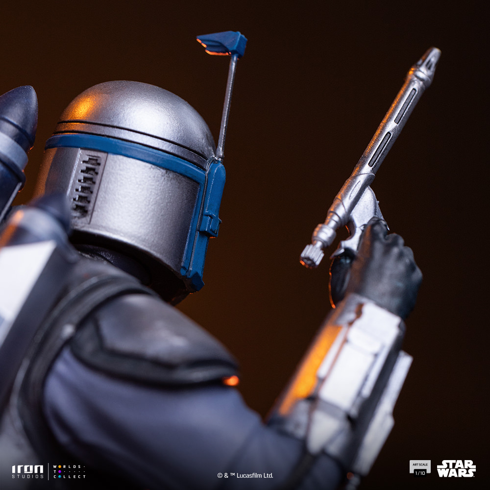 Jango Fett 1:10 Scale Statue by Iron Studios