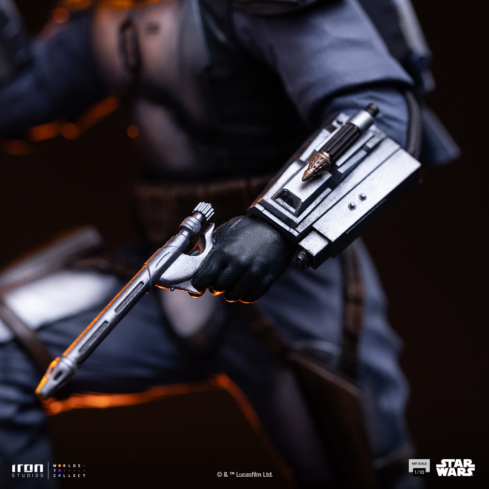 Jango Fett 1:10 Scale Statue by Iron Studios