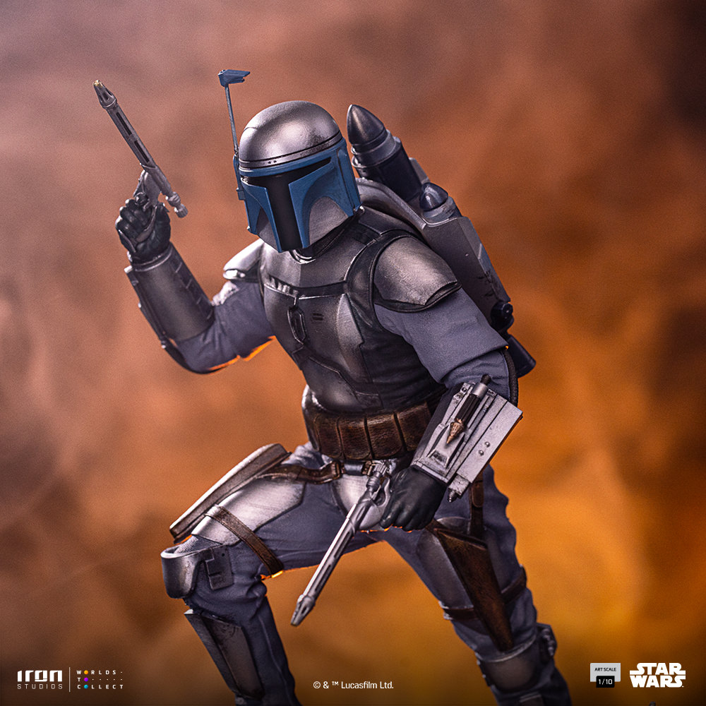 Jango Fett 1:10 Scale Statue by Iron Studios