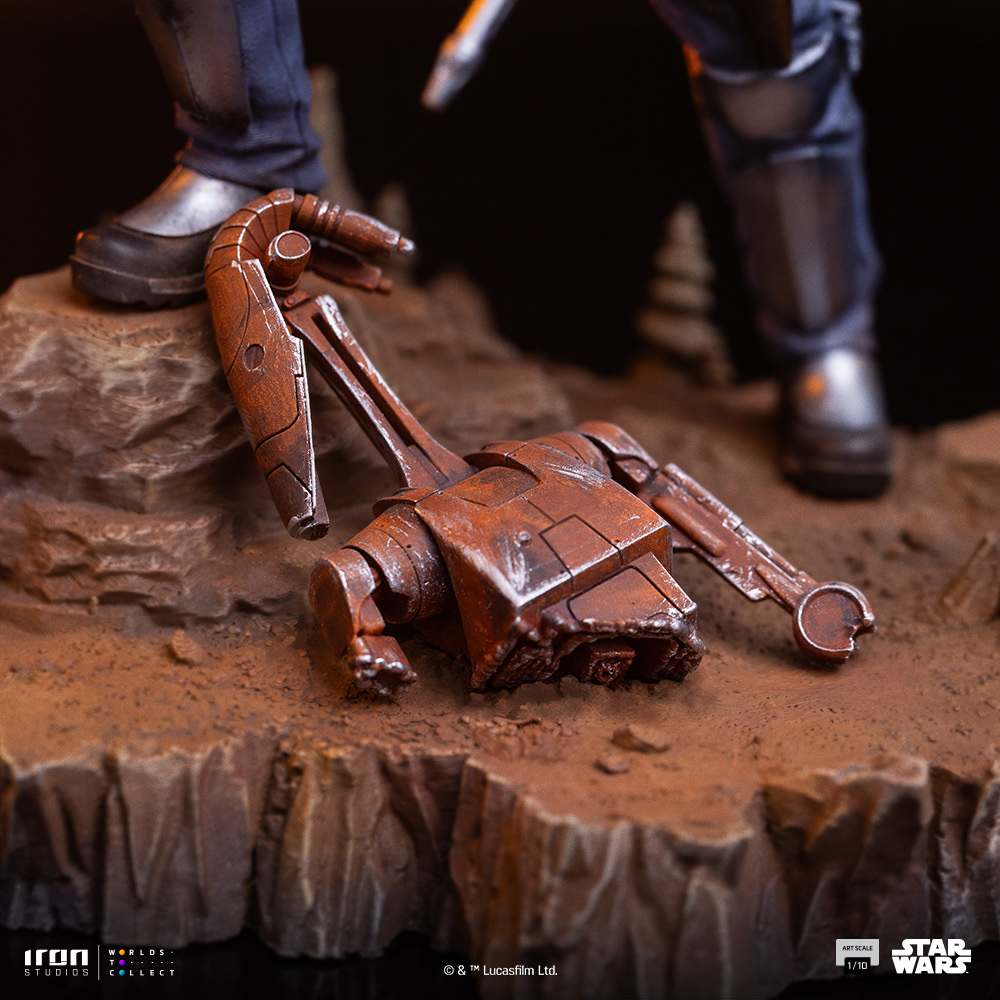 Jango Fett 1:10 Scale Statue by Iron Studios