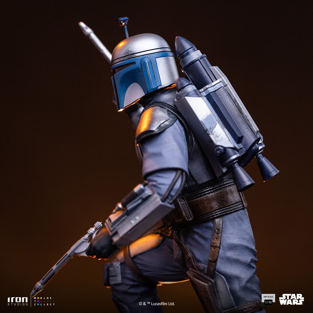 Jango Fett 1:10 Scale Statue by Iron Studios