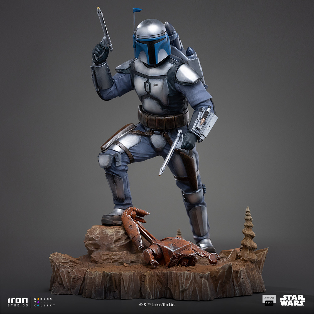 Jango Fett 1:10 Scale Statue by Iron Studios