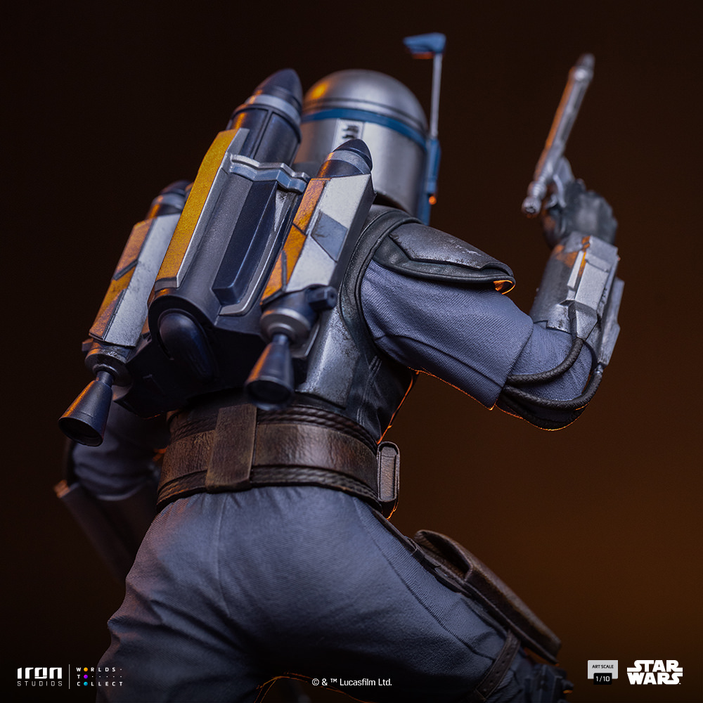 Jango Fett 1:10 Scale Statue by Iron Studios