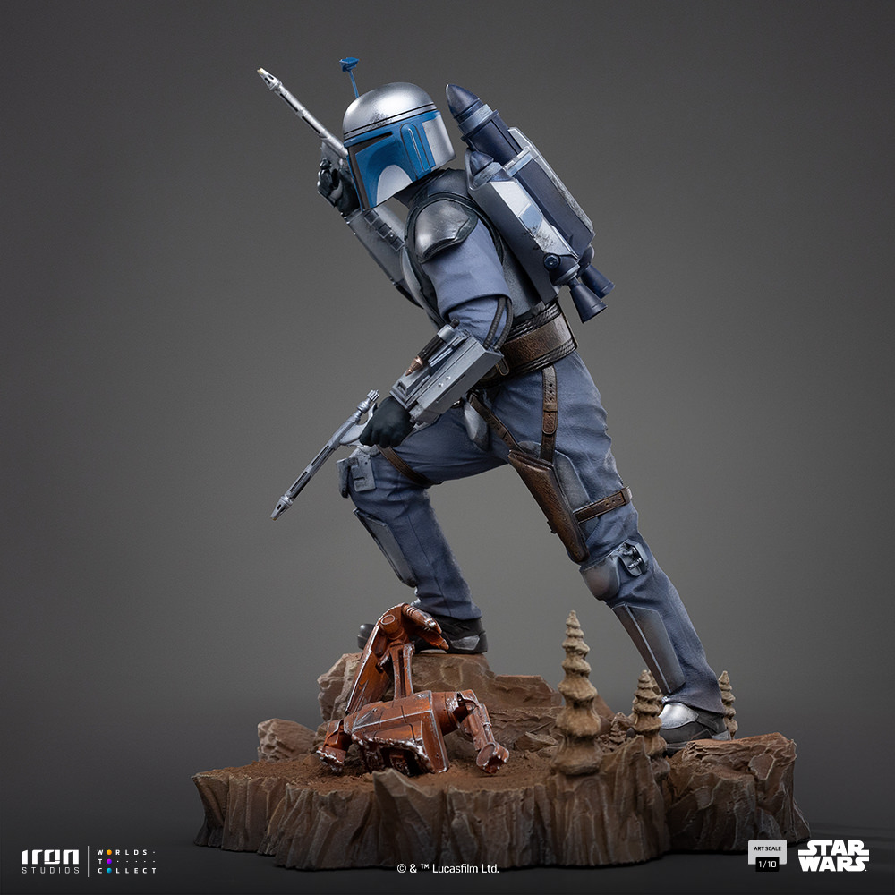 Jango Fett 1:10 Scale Statue by Iron Studios
