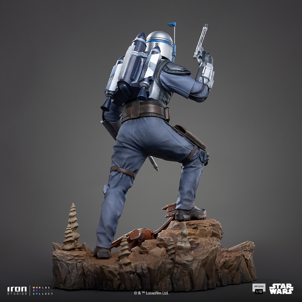Jango Fett 1:10 Scale Statue by Iron Studios