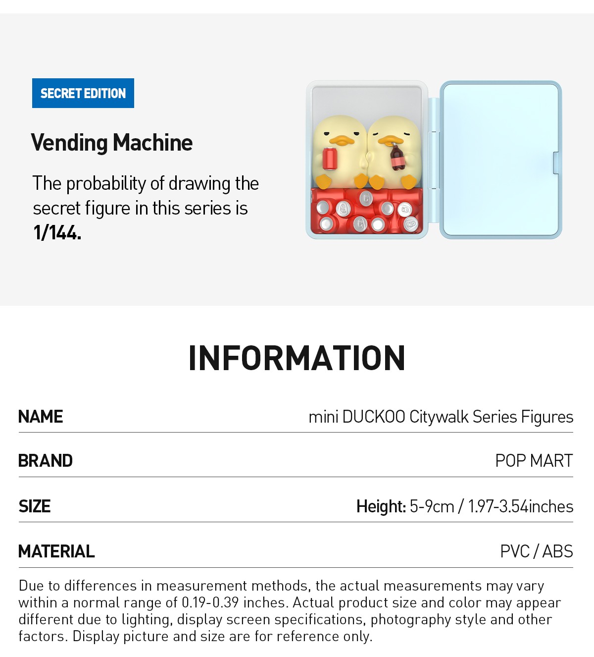 DUCKOO — mini DUCKOO Citywalk Figures Blind Box | POP MART — official detail