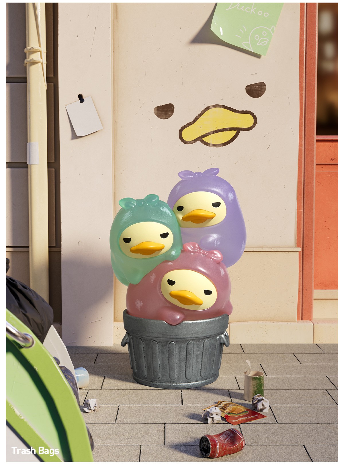 DUCKOO — mini DUCKOO Citywalk Figures Blind Box | POP MART — official detail