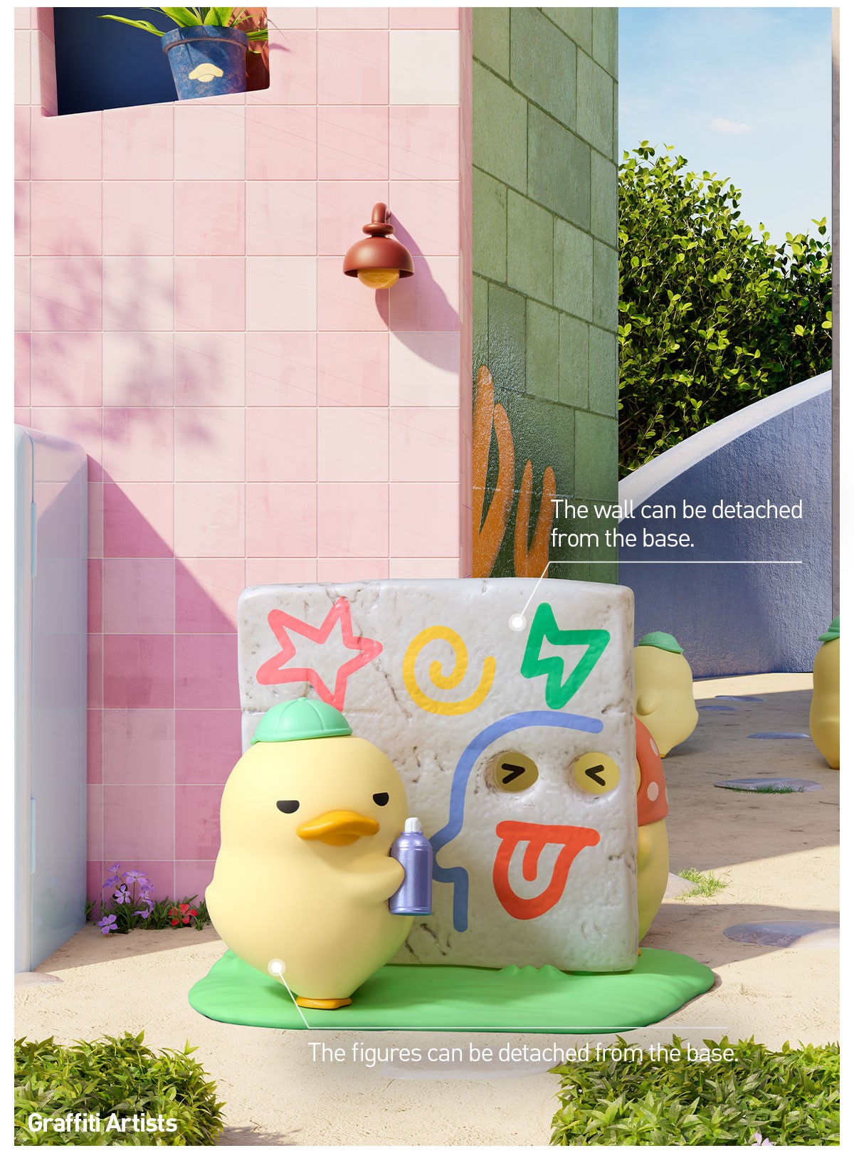 DUCKOO — mini DUCKOO Citywalk Figures Blind Box | POP MART — official detail