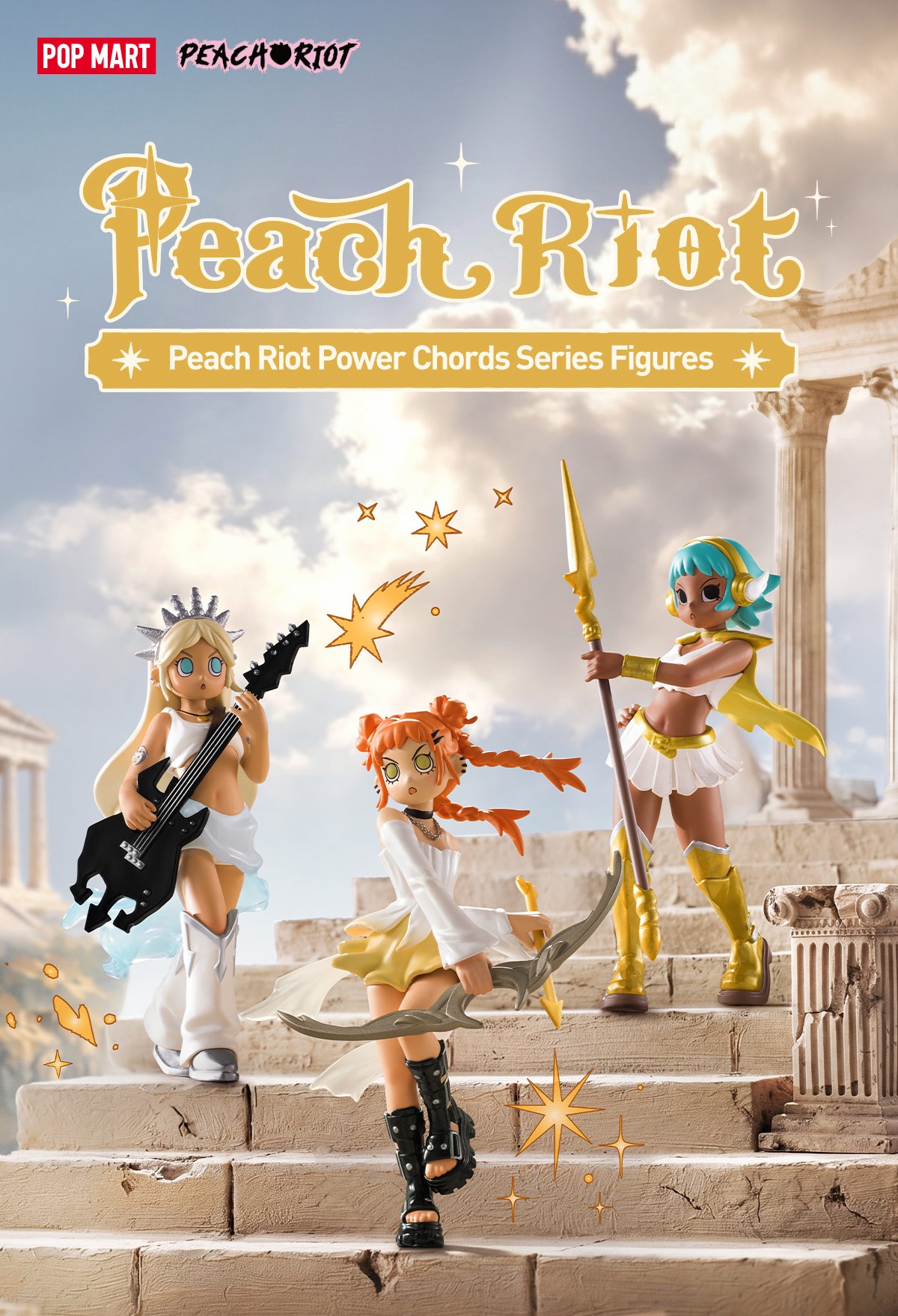 Peach Riot — Power Chords Figures Blind Box | POP MART — official detail